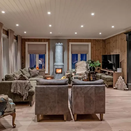 Casa Leo - Skiloyper - 8 Soverom - 60 Min Osl Konukevi Loten